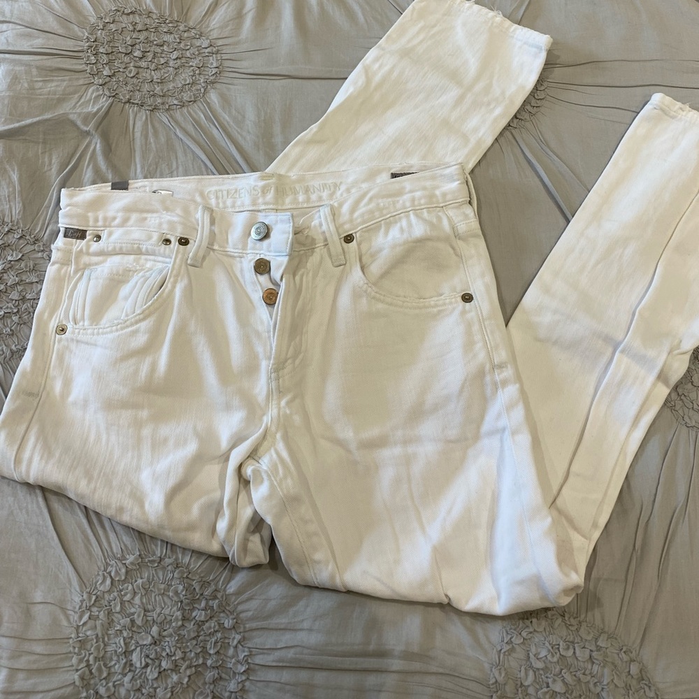 citizens of humanity white jeans